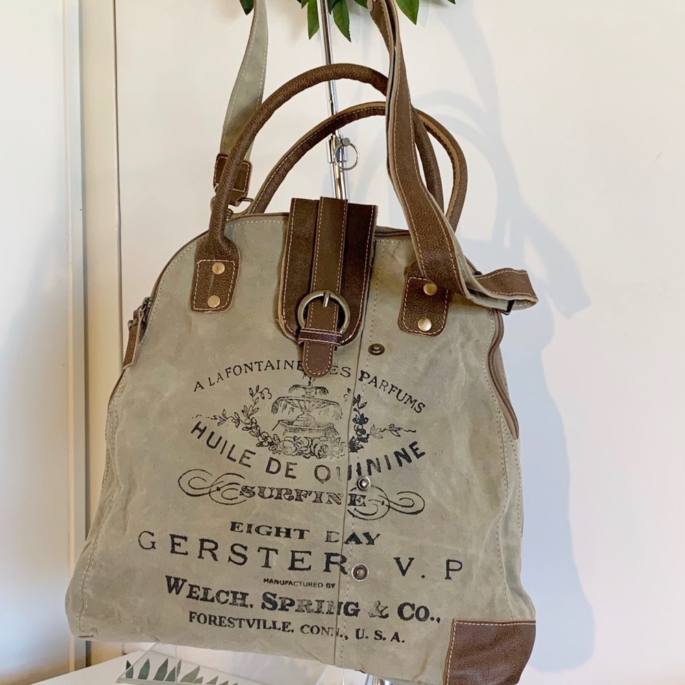 Myra GERSTER SHOULDER BAG! Unique Shape!